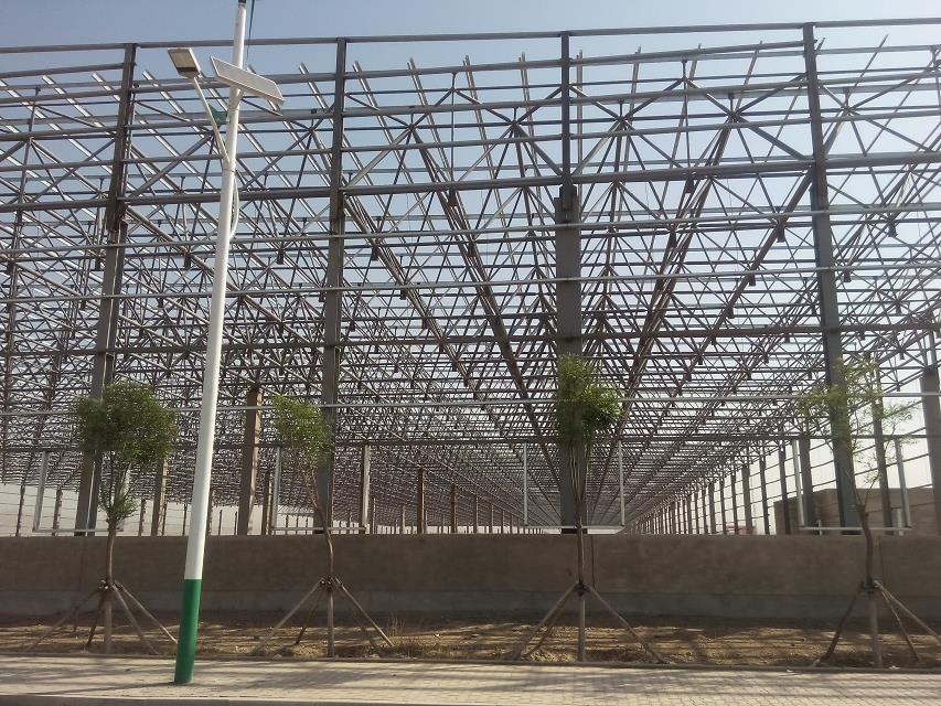 吉林汽车工业厂房网架